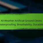 All-Weather Artificial Ground Cleats: Waterproofing, Breathability, Durability