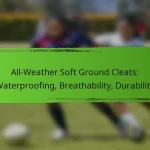 All-Weather Soft Ground Cleats: Waterproofing, Breathability, Durability
