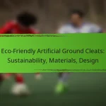 Eco-Friendly Artificial Ground Cleats: Sustainability, Materials, Design