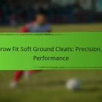 Narrow Fit Soft Ground Cleats: Precision, Fit, Performance
