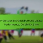Professional Artificial Ground Cleats: Performance, Durability, Style