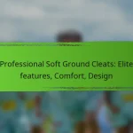 Professional Soft Ground Cleats: Elite features, Comfort, Design