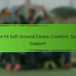 Wide Fit Soft Ground Cleats: Comfort, Sizing, Support